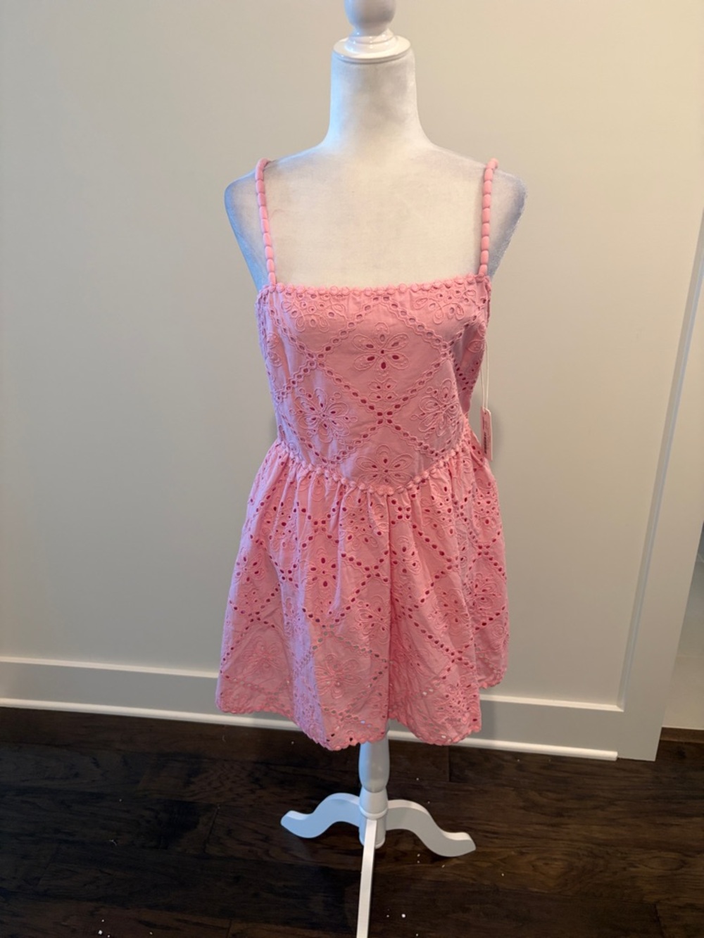 New With Tags Saylor Miriam Eyelet Dress Sz M - Picture 5 of 11